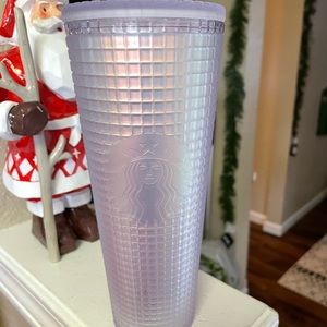 Starbucks venti grid tumbler